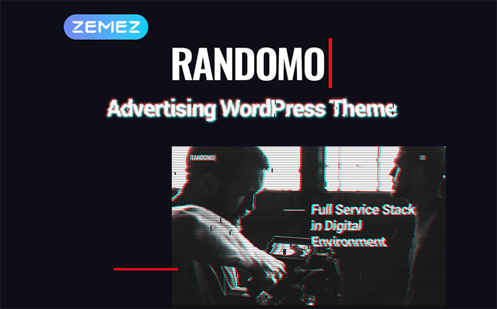 Randomo - Creative Management&Marketing Agency WordPress Theme