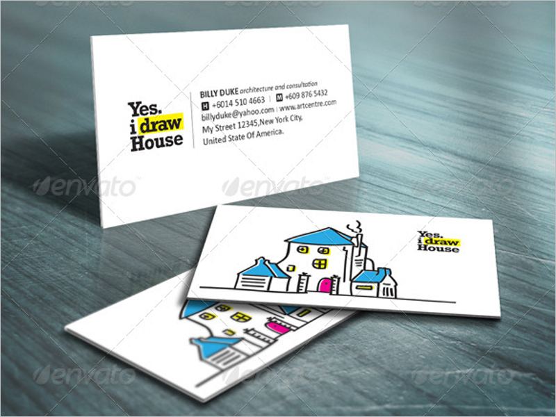 Architecture Business CardÂ  Vector Design