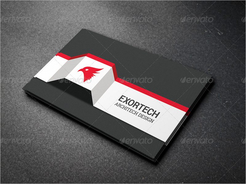 Black Architect Business Card Design