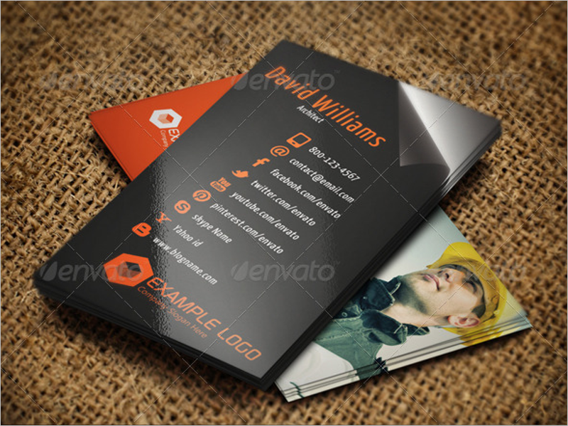 Building Architect Business CardÂ  Design