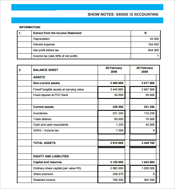 17+ Cash Flow Analysis Templates Free Excel, Word Formats