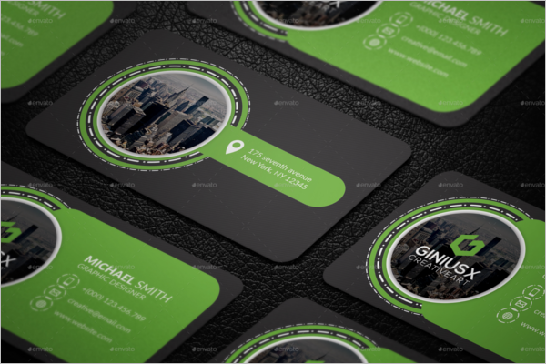 Clean Creative Business Card Template