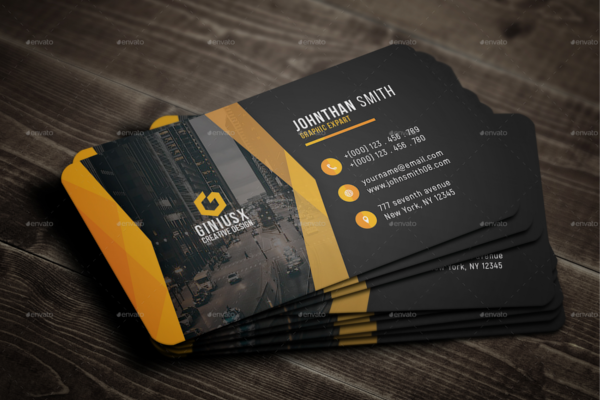 Creative Business Card Print Template