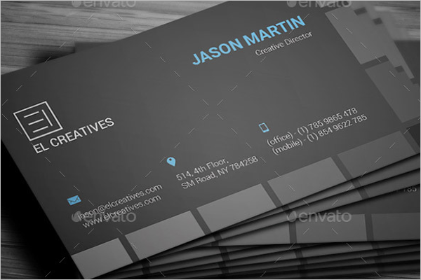 Creative Plane Business Card Design