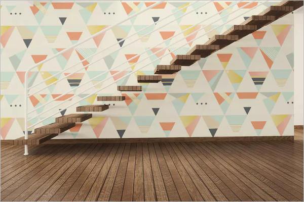 Elegant Wall Mockup Template