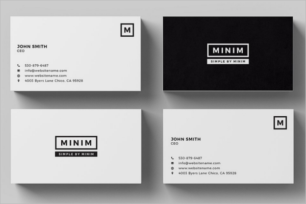 Minimal Business Card Template