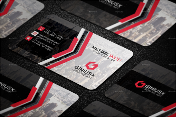 Minimalistic Creative Business Card Template