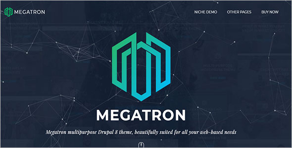 Modern Drupal 8 Theme