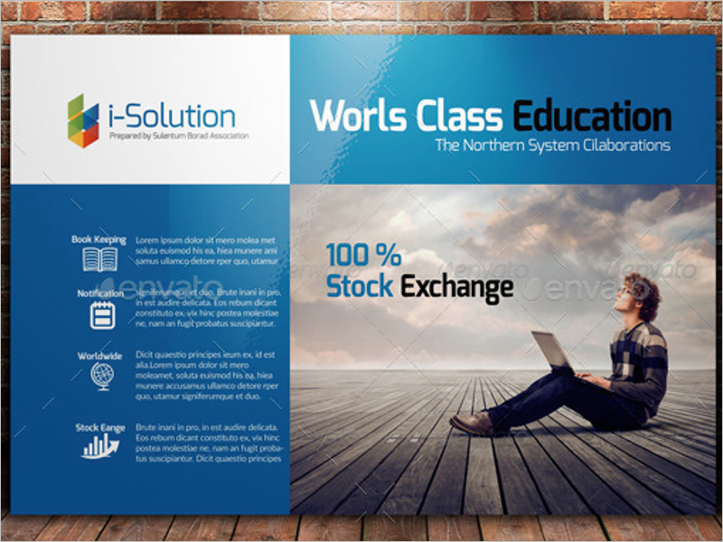Simple Education Business Card Template