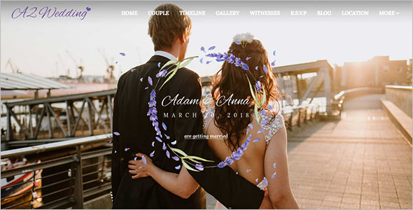 Wedding Planner Joomla Template