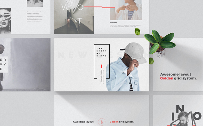 Every - Minimal PowerPoint Template