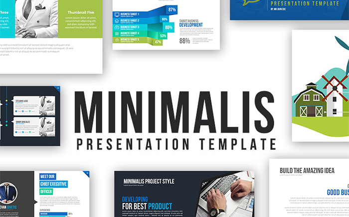 Minimalis Powerpoint Template PowerPoint Template