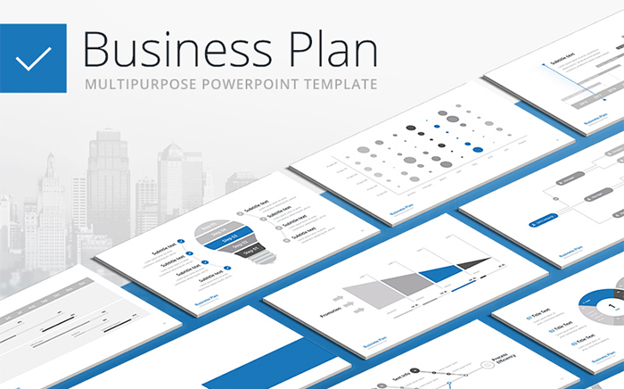 Business Plan PPT - Multipurpose PowerPoint Template