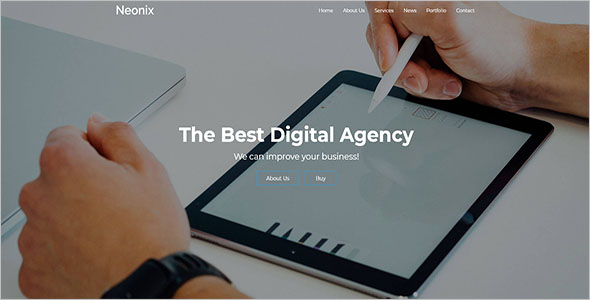 Agency Portfolio Bootstrap Theme
