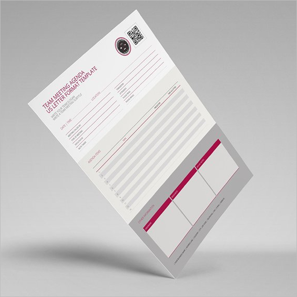 Agenda Template For Team Meeting