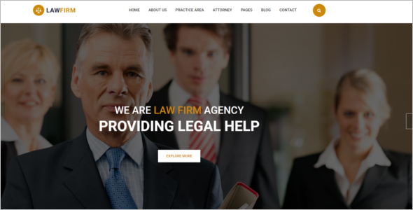 Associates Website Template