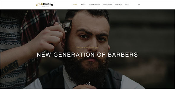 Barbershop Joomla Template