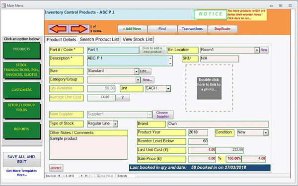 24 Inventory Control Templates Free Pdf Excel Format Download