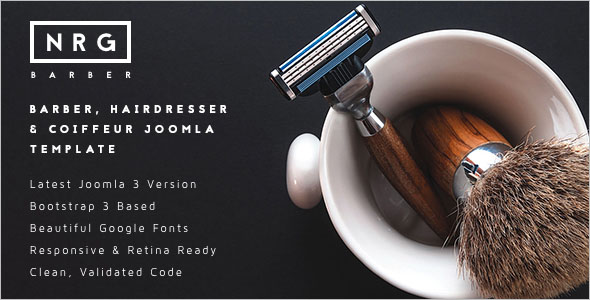Best Barbershop Joomla Template