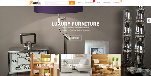 Best Selling Furniture Blog Theme