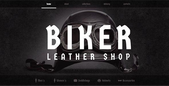 Bike Shop Responsive Website Template