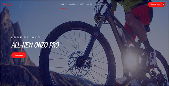 Bike Shop eCommerce Theme