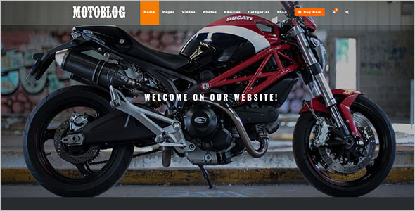 Bike Showroom Website Template