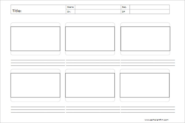 12+ Simple Storyboard Templates Free Word, DOC Formats