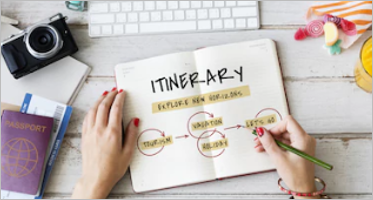 free blank itinerary templates