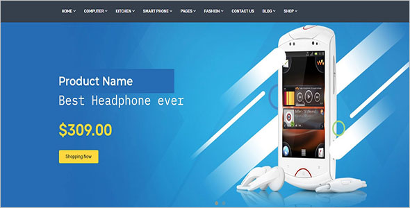 Bootstrap E-commerce Template