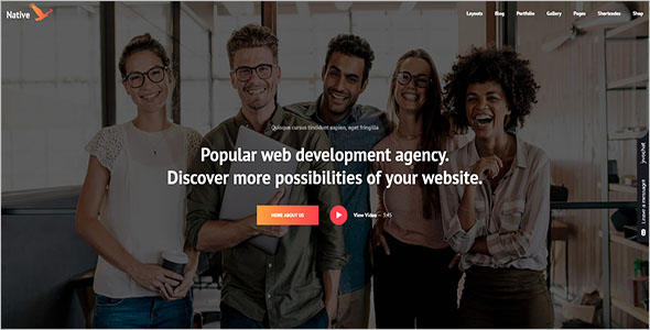 Bootstrap Website Template