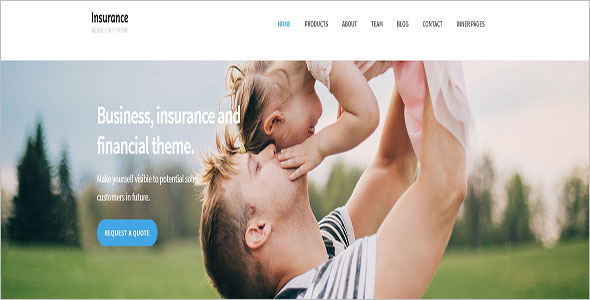 Business & Insurance WordPress Theme