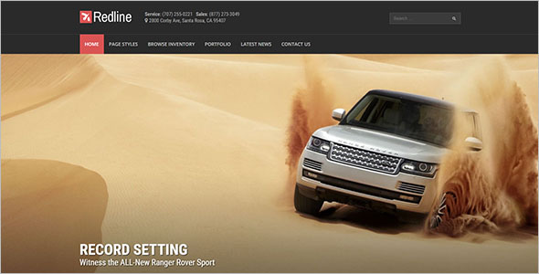 Car Dealership WordPress Theme