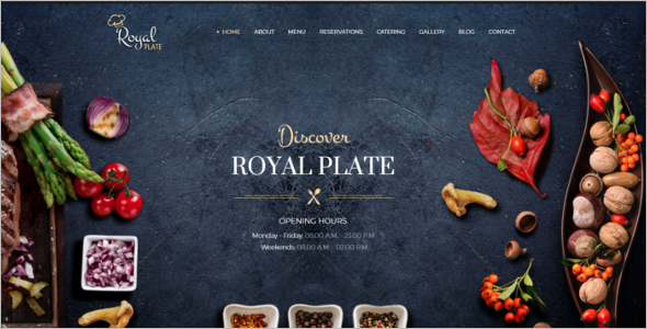 Catering Website Template