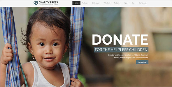 Charitable Trust Bootstrap Template