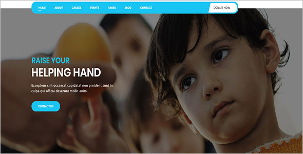Charity Non-Profit Bootstrap Template