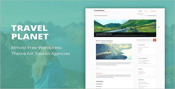 Cheap Travel WordPress Theme