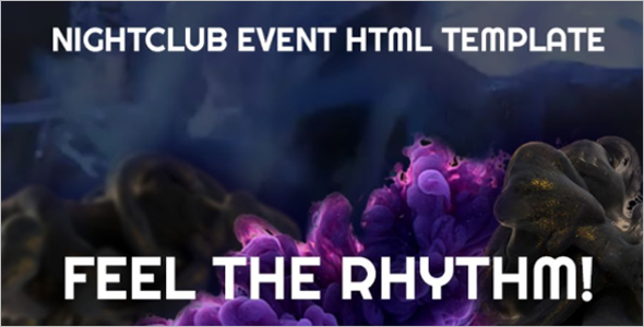 Club Event Management Website Theme