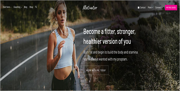 Coaching WordPress Theme Download