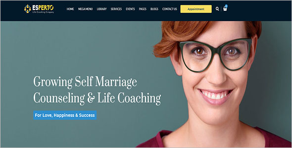 Coaching WordPress Theme