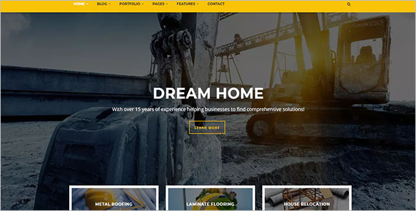 Construction Drupal Theme