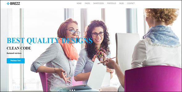Corporate Portfolio Drupal Theme