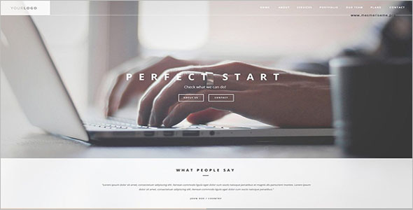 Corporate HTML Website Template