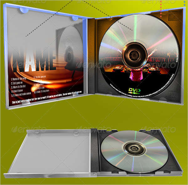 dvd case template free download
