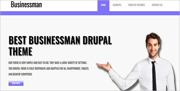 Drupal 8 Corporate Theme