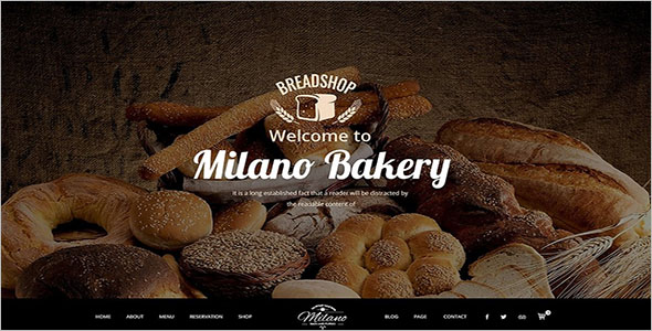 Drupal Food Website Template