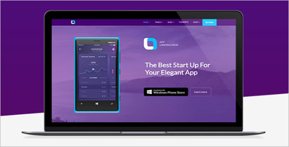 Elegant Consulting Landing Page Template