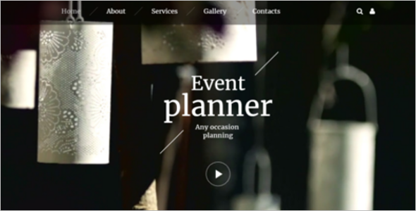 Event Organiser Website Template