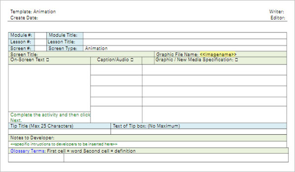 12+ Simple Storyboard Templates Free Word, DOC Formats