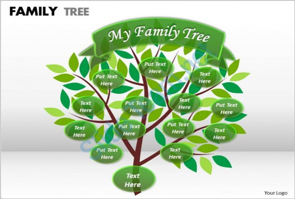 Family Tree PowerPoint TemplateÂ 